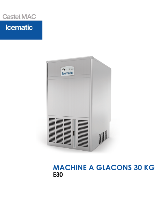 MACHINE A GLACONS 30 KG E30