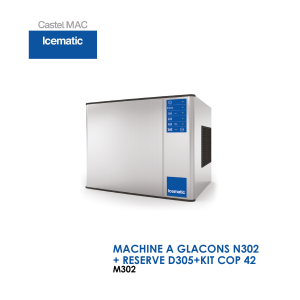MACHINE A GLACONS N302 RESERVE D305KIT COP 42 M302 300x300